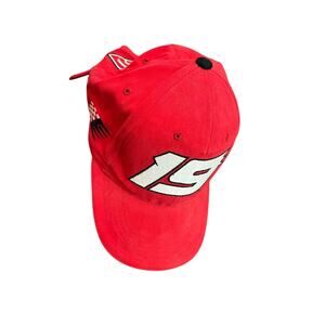 Jeremy Mayfield # 19‎ Dodge Red Vintage Chase Authentics Strapback Cap Hat